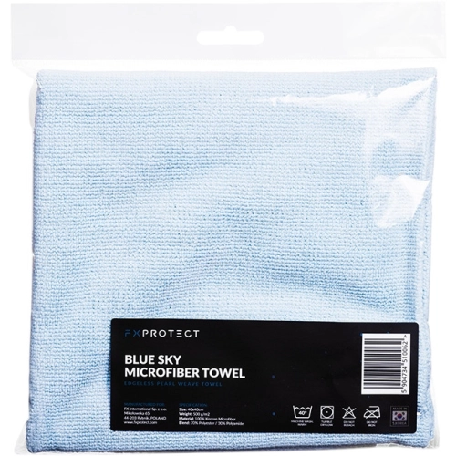 FX PROTECT BLUE SKY 500gsm 40x40cm 5 PACK uniwersalna mikrofibra bezszwowa
